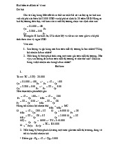 Bài Kiểm Tra  môn Kinh tế vi mô 1 | Học viện Tài chính