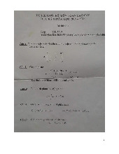 Đề thi Toán cao cấp đề số 1 kỳ 2 năm học 2015-2016 | Trường Đại học Ngoại ngữ, Đại học Quốc gia Hà Nội