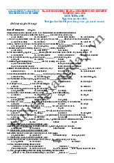 Đề thi khảo sát Olympic tháng 4 Thành phố Hồ Chí Minh năm học 2023 – 2024 môn Tiếng Anh