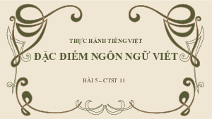 Thực hành tiếng Việt trang 127 | Bài giảng PowerPoint Ngữ văn 11 Chân trời sáng tạo