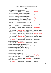 TOP 300 câu hỏi trắc nghiệm tiếng anh chuyên ngành | Đại học Lâm Nghiệp