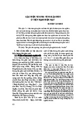 Các hiện tượng tôn giáo mới ở Việt Nam hiện nay