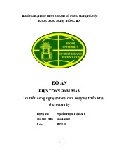 Đồ án Tìm hiểu công nghệ ảo hóa Cloud môn Điện toán đám mây | Trường Đại học Kinh Doanh và Công Nghệ Hà Nội
