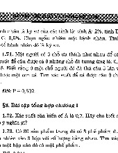 Bài tập môn Xác suất thống kê| Trường Đại học Ngoại Thương