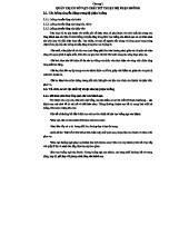 Giáo Trình C2 - Quản Trị Khu Vực Buồng: Chương 1-3 Chi Tiết