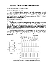 CHƯƠNG 3: TÍNH CHỌN VÀ THIẾT KẾ BỘ ĐIỀU KHIỂN- môn truyền động điện –Trường Đại học bách khoa – đại học Đà Nẵng