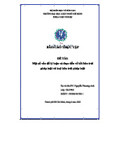 BCTT-1 - Báo cáo Thực tập về Hôn nhân và Gia đình 2023