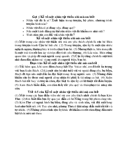 Viết 4-5 câu về nhân vật thiếu nhi mà em biết | Tập làm văn lớp 2 | Cánh diều