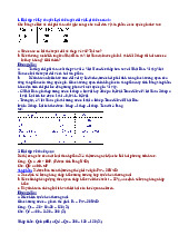 Bài tập về Lợi thế và Thuế quan trong Thương mại Quốc tế | Môn Kinh tế quốc tế - Đại học Ngoại Thương