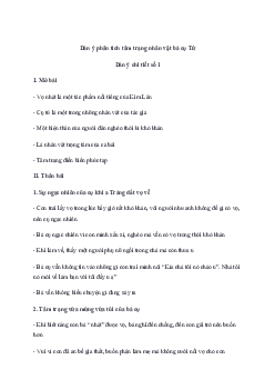 Văn mẫu lớp 11: Phân tích tâm trạng nhân vật bà cụ Tứ trong truyện Vợ nhặt | Kết nối tri thức