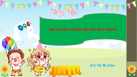 Giáo án điện tử  Tiếng Việt 4 -  Kết Nối Tri Thức:  Tuan 13 Doc Bettoven va ban xonat anh trang.