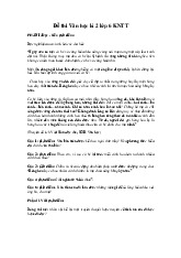 Đề thi giữa học kỳ 2 môn Ngữ Văn lớp 6 năm học 2024 - 2025 - Đề số 2 | Bộ sách Kết nối tri thức