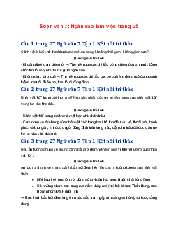 Soạn bài Ngàn sao làm việc | Ngữ văn 7 Tập 1 Kết nối tri thức