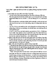 Đề Cương Môn Triết học Mác-Lênin | Đại học Sư Phạm Hà Nội