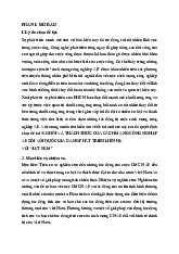 Cơ hội và thách thức của CMCN 4.0 đối với Việt Nam môn Chủ nghĩa Mác-lênin | Trường Đại Học Thái Nguyên