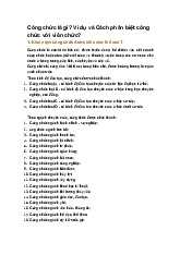 Công chức là gì? Ví dụ và Cách phân biệt công chức với viên chức?