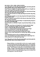 Tài liệu Đề Cương Môn Công chúng truyền thông | Đại học Văn hóa Hà Nội