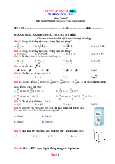 Bộ Đề Ôn Thi HK1 Toán 7 Kết Nối Tri Thức 2025-2026 Có Đáp Án
