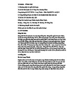 Đề Tài Nghiên Cứu Về Đường Đi TP.HCM - Vũng Tàu - Nhóm 14