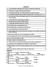 Thành ngữ thông dụng- Trường Đại học Ngoại ngữ- Đại học Quốc gia Hà Nội