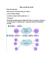 Mạng Máy Tính - Tóm Tắt Chương 1: Cấu Trúc và Chức Năng. Môn Mạng máy tính (ĐHCN) | Trường Đại học Công nghệ, Đại học Quốc gia Hà Nội.
