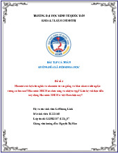 Nhà nước xã hội chủ nghĩa và nhà nước tư sản giống và khác nhau ở những đặc trưng cơ bản nào? | Bài tập cá nhân môn Chủ nghĩa xã hội Neu