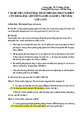 các vấn đề nghiên cứu khoa học chọn lọc