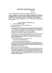 Tóm tắt môn chủ nghĩa xã hội khoa học