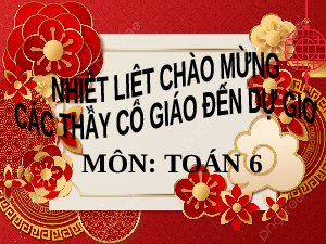 Giáo án điện tử Toán 6 Bài 38 Kết nối tri thức: Dữ liệu và thu thập dữ liệu (tiết 1)