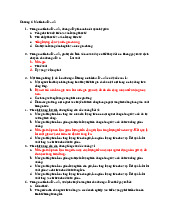 Ngân hàng trắc nghiệm chương 6 : Mô hình AD - AS | Môn kinh tế vi mô