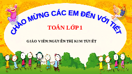 Giáo án điện tử Toán học 1 bài 18 Vì sự bình đẳng: Phép cộng