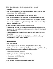 Đề cương Ôn tập Văn bản Pháp luật | Môn Pháp luật đại cương - Đại học Tài chính - Ngân hàng Hà Nội