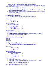 Tính pH của dung dịch acid mạnh, dung dịch bazơ mạnh | Bài tập Hoá đại cương | Trường Đại học khoa học Tự nhiên