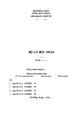 Hướng dẫn đồ án Kỹ thuật điện tử | Đại học Sư phạm kỹ thuật - Đại học Đà Nẵng