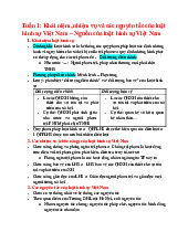 Tóm tắt lý thuyết Môn Luật hình sự | Trường Đại học Luật Hà Nội