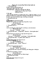 Tập quy tắc cú pháp tiếng Việt môn Việt ngữ học | Đại Học Hà Nội