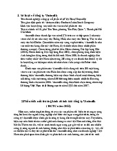 Tiểu luận : Phân tích môi trường kinh doanh của công ty Vinamilk | Trường Đại học Quy Nhơn