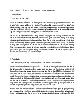 Tiểu luận môn Kinh tế đầu tư | Trường đại học kinh doanh và công nghệ Hà Nội