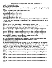 HƯỚNG DẪN CHÉP PHẠT - Tiếng Anh LỚP THẦY SƠN DẠY/QUẢN LÝ