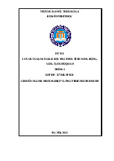 Cơ Sở Lý Luận và Vận Dụng Tính Năng Động Sáng Tạo | Bài thảo luận triết học Mác Lênin