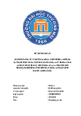 Phân Tích Tác Động Môi Trường Marketing Vĩ Mô Đến Sản Xuất Mì Hảo Hảo | Bài thảo luận marketing căn bản