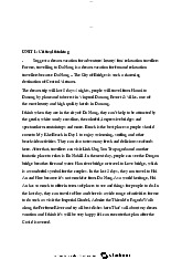 Critical-thinking - Phần 2 trong 3 phần thi cuối học phần ET3 - Tiếng anh chuyên ngành du lịch | Đại học Mở Hà Nội