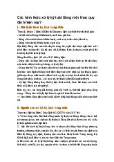 Các hình thức xử lý kỷ luật Đảng viên theo quy định hiện nay?