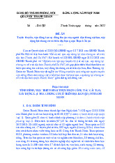 Đề án cải tạo, xây dựng lại chung cư | Học viện Hành chính Quốc gia