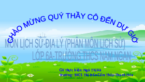 Giáo án điện tử Lịch Sử 6 KNTT - Bài 8(Tiết 23) Kết Nối Tri Thức Với Cuộc Sống: Ấn Độ cổ đại.