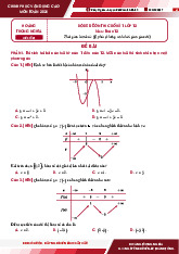05 đề ôn thi cuối học kì 1 Toán 12 năm 2025 – 2026 – Hoàng Trọng Nghĩa