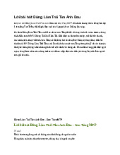 Lời bài hát Đừng Làm Trái Tim Anh Đau