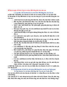 Văn mẫu lớp 6 Chân trời sáng tạo bài Kể lại truyện cổ tích Cây tre trăm đốt bằng lời văn của em