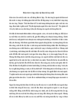 Văn mẫu lớp 11: Phân tích vẻ đẹp nhân vật Đan-kô | Cánh diều