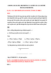 Bài tập Kinh tế chính trị Mác Lênin- Trường đại học Văn Lang